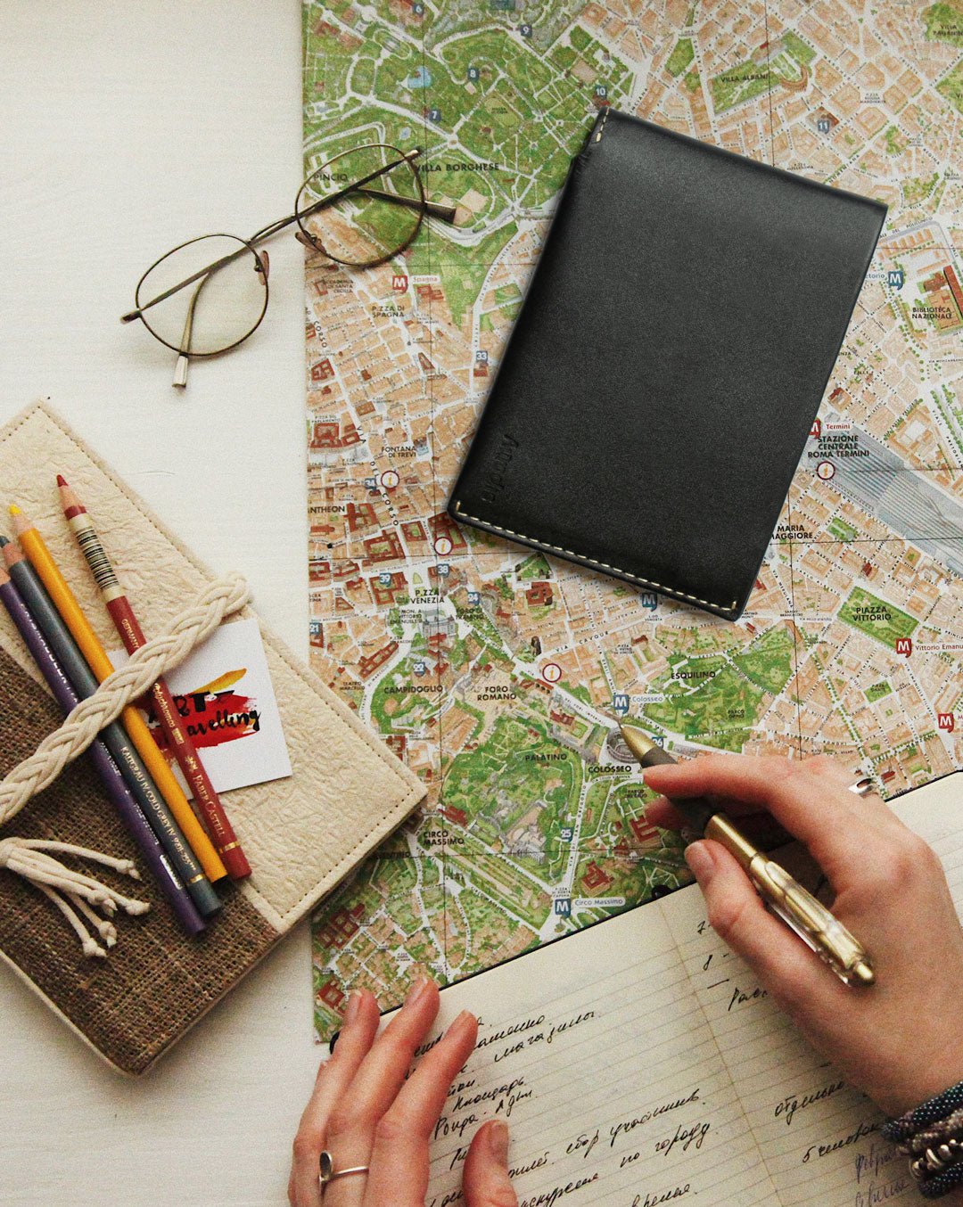 Orbit - Passport Wallet - Aurochs